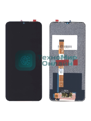 Дисплей для Vivo Y22 (V2207) в сборе с тачскрином черный orig