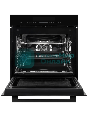 Встраиваемый духовой шкаф Kuppersberg HK 616 Black ШхВхГ: 59.5х59.6х56.5 см, 72 л, гидролизная очистка, черный