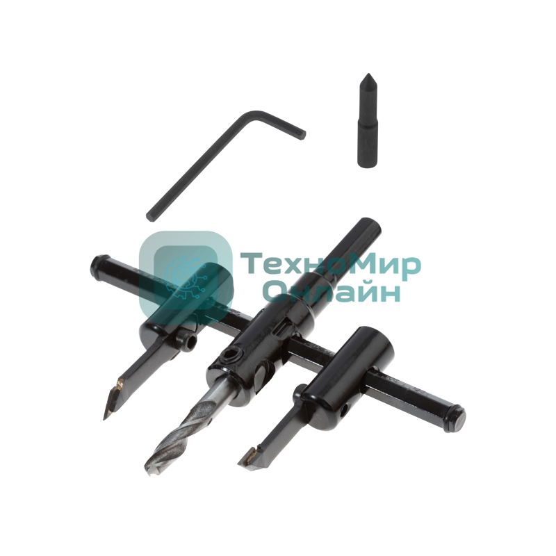 Сверло по дереву Kranz Балеринка, регулируемое, 30-120 мм