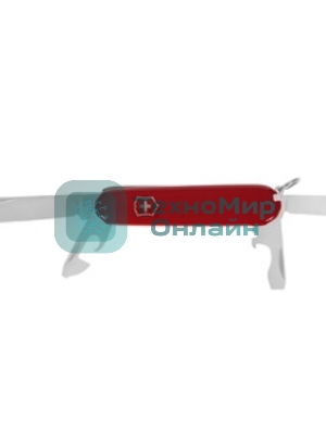 Нож перочинный Victorinox Recruit (0.2503) 84мм 10 функций красный карт.коробка