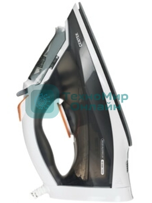 Утюг Centek CT-3301 белый/серый, 2800 Вт, 50 г/мин, 190 г/мин, 600 мл