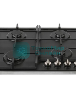 Газовая варочная панель Gorenje G641EXB, 4 конфорки, металл, черный