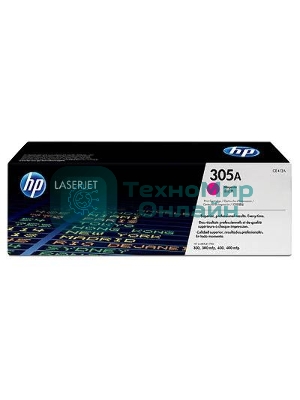 Картридж лазерный HP CE413A пурпурный CLJ Pro 300 Color M351/Pro 400 Color M451/Pro 300 Color MFP M375/Pro 400 Color MFP M475 (2 600 стр.)