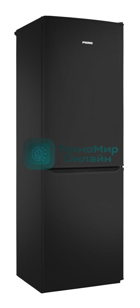 Холодильник Pozis RK-139 A черный двухкамерный 188/97 л морозилка снизу