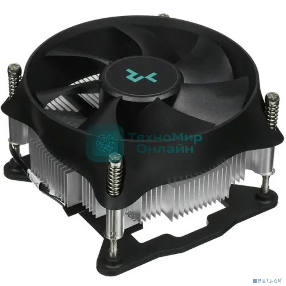 Кулер для процессора DEEPCOOL THETA 15 PWM черный, 100 мм, алюминий, 2800 об/мин, 36 дБ, 4 pin, 65 Вт, 52 мм