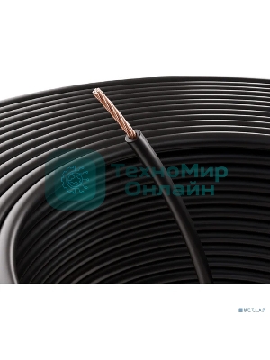 Провод ПГВА Rexant 1х2.50 мм², черный, бухта 100 м