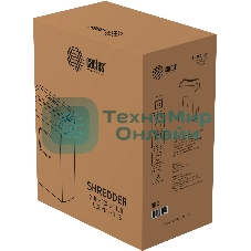 Шредер Cactus CS-SH-E4 (секр.P-4) фрагменты 12лист. 21лтр. скрепки скобы пл.карты