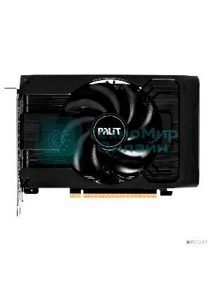 Видеокарта Palit GeForce RTX 5050 StormX OC, NVIDIA RTX 5050, 8 ГБ GDDR6, 128 бит, PCI-e 5.0, 1xHDMI, 3xDP, 2617 МГц