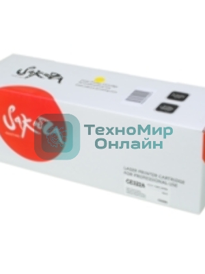 Картридж лазерный Sakura CE322A для HP Color LJ PRO CP1525N/CP1525NW, желтый, 1300 к.