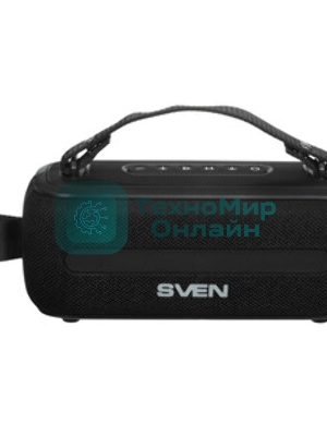 Колонка портативная SVEN PS-255 черный 12W 1.0 BT 3600mAh