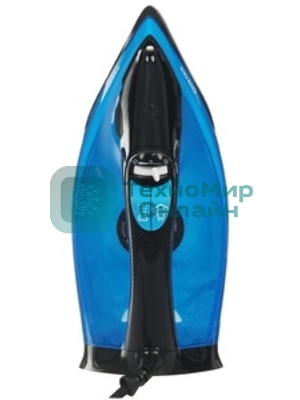 Утюг Centek CT-3301 синий, 2800 Вт, 60 г/мин, 195 г/мин, 600 мл