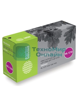 Картридж лазерный Cactus CS-S1210 (ML-1210D3) черный (2500 стр.) для принтеров SAMSUNG ML-1210/1220/1250/1430