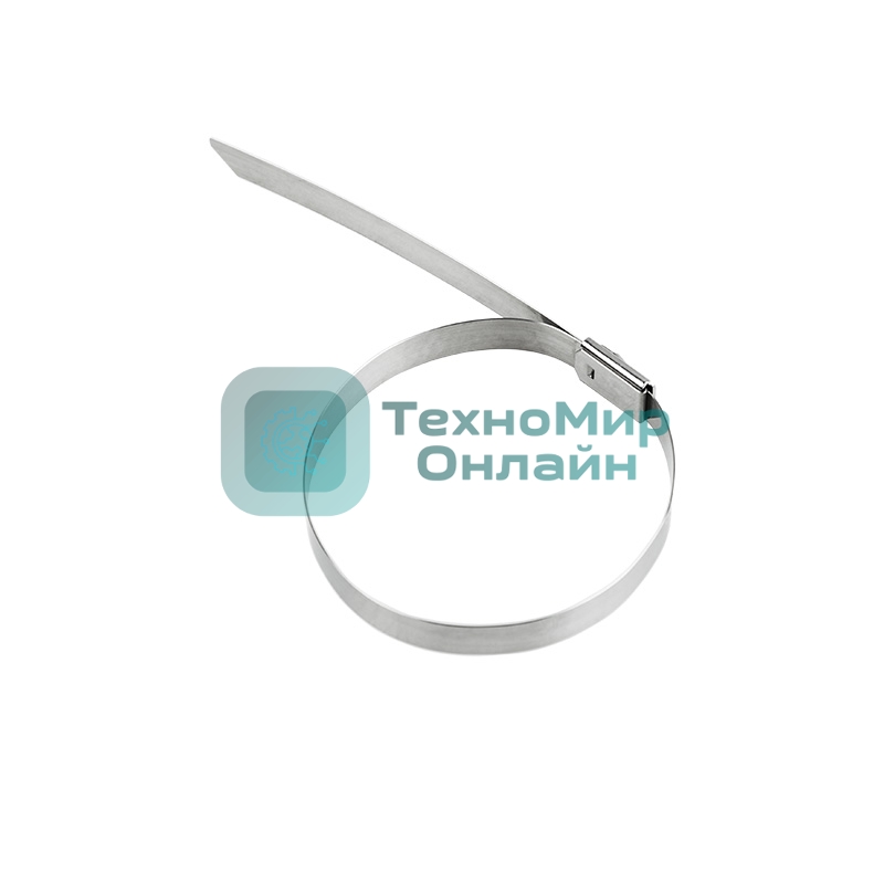 Хомут-стяжка стальной Rexant 200x7,9 мм, упаковка 100 шт.