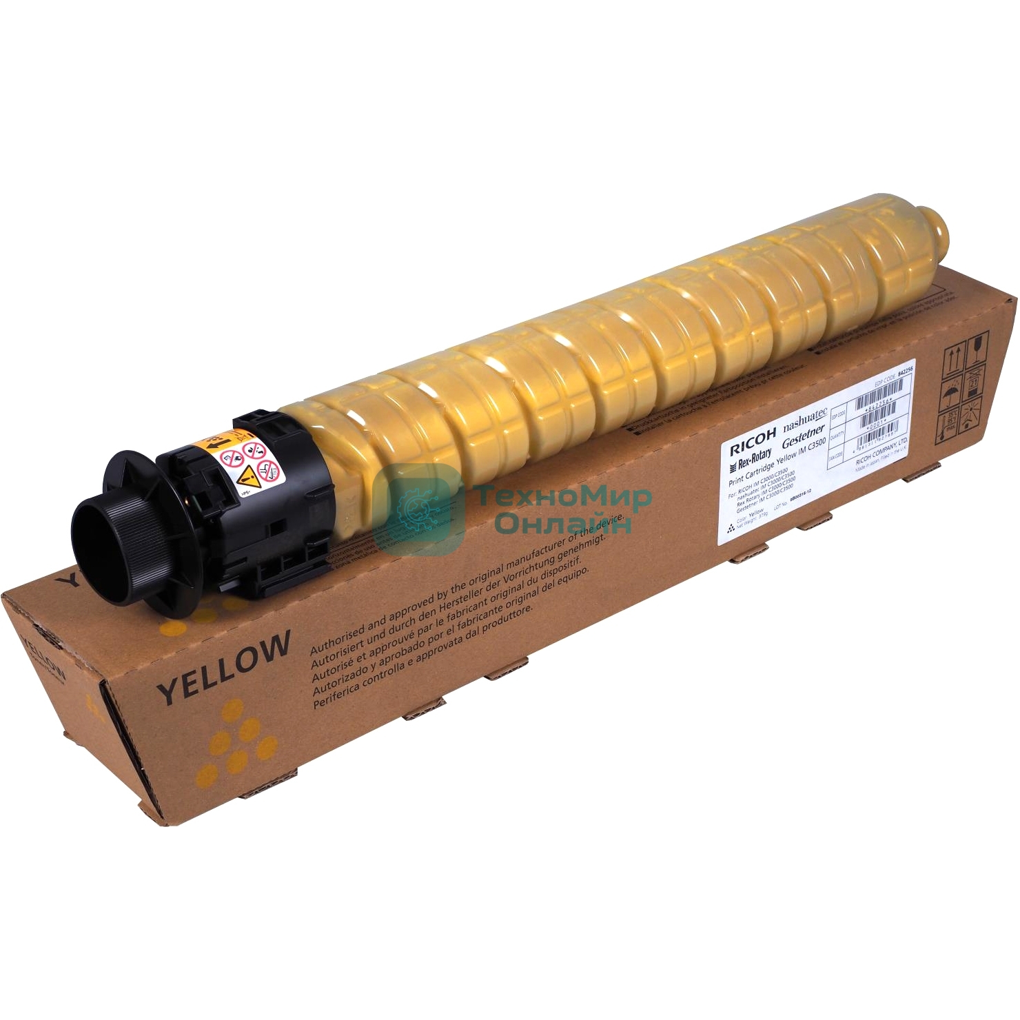 Картридж лазерный Ricoh тип IM C3500 желтый