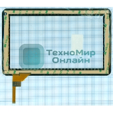 Сенсорное стекло (тачскрин) 198-3FPC(CS-3860), черное