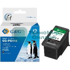 Картридж струйный G&G GG-PG445 черный для Canon Pixma MG2440/2540/2940