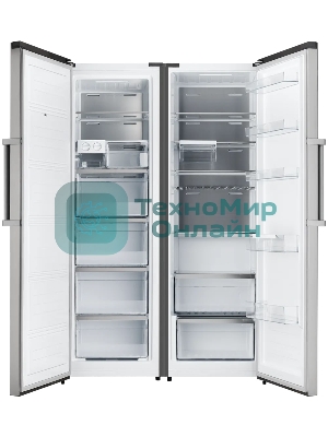 Морозильная камера Kuppersberg NFS 188 X нержавеющая сталь, 388л, 2 ящика