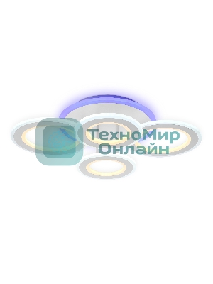 Потолочный светодиодный светильник FA8801 WH белый 123W 570*420*130 (ПДУ РАДИО 2.4)