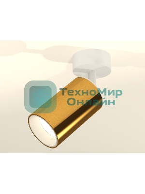 Светильник Ambrella Light XM6327001 PYG/SWH золото желтое полированное/белый песок MR16 GU5.3 (A2202, C6327, N6110)