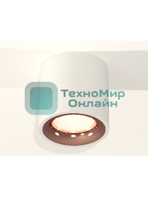 Светильник Ambrella Light XS7531025 SWH/PPG белый песок/золото розовое полированное MR16 GU5.3 (C7531, N7015)