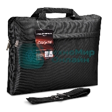 Сумка для ноутбука ExeGate EX205135RUS Start S15 Black, черная, полиэстер, для ноутбуков до 15.6