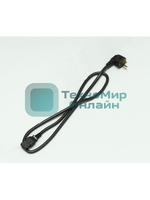 Шнур питания с заземл. IEC 60320 C13/EU-Schuko, 10А/250В (3x1,0), длина 3 м. (R-10-Cord-C13-S-3)
