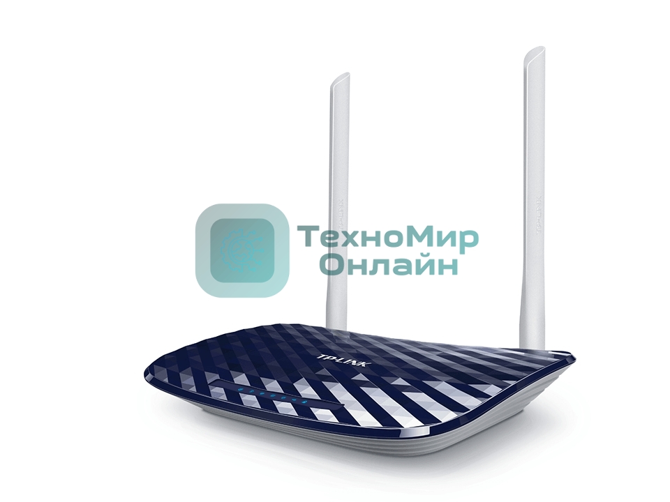 Маршрутизатор беспроводной TP-Link Archer C20 10/100BASE-TX синий