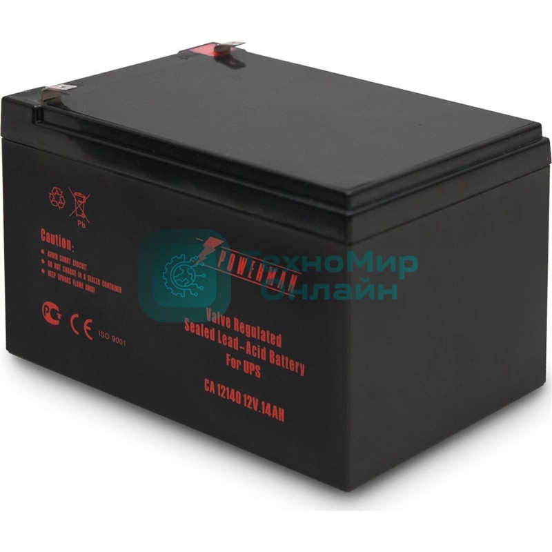 Батарея для ИБП Powerman Battery 12V/14AH CA12140