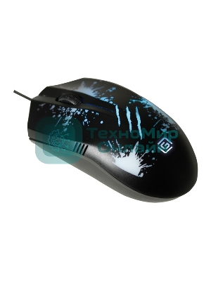 Мышь проводная Oklick 399M STIGMA черный, 1200 dpi, USB, кнопки - 3