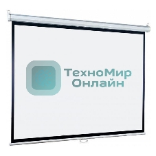 Настенный экран Lumien Eco Picture 127х200 см (рабочая область 121х194 см) Matte White восьмигранный корпус, возможность потолочн./настенного крепления, уровень в комплекте, 16:10 (треугольная упаковка)