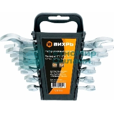 Набор рожковых ключей 6 шт. 6 - 17 73/6/5/3 ВИХРЬ