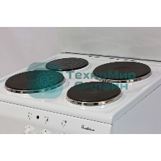 Плита электрическая De Luxe 5003.17Э белый, конфорок 3 электрических, духовка 46 л, 50 см x 85 см x 50 см