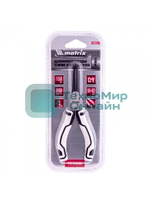 Длинногубцы Matrix Mini (удлиненные), 150 мм, авторазжим, PRO
