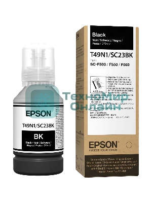 Контейнер с черными чернилами Epson T49N1 для SC-F500