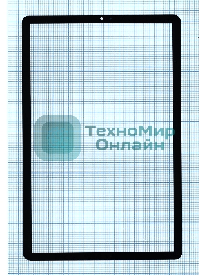 Стекло для Samsung Galaxy Tab S5E SM-T725 черное