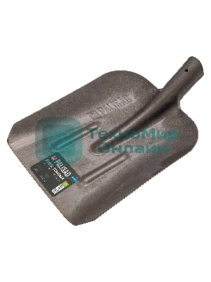 Лопата совковая Palisad LUXE 235х285, ребра жесткости, рессорная сталь, 0,9 кг, без черенка