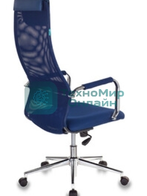 Кресло Бюрократ KB-9N/DB/TW-10N TW-01 TW-11 синий, сетка