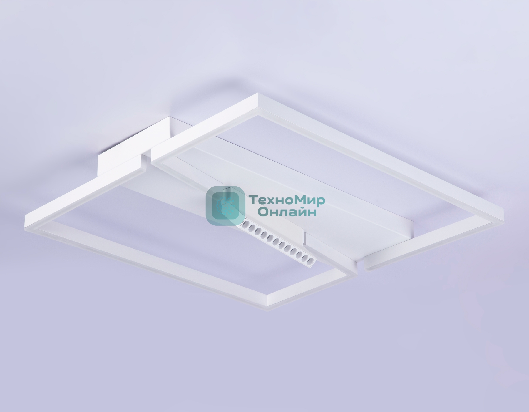 Светильник Ambrella light FL51465/1+1 WH белый 85W 3000K-6400K+4200K 600*600*110 (ПДУ РАДИО 2.4G)