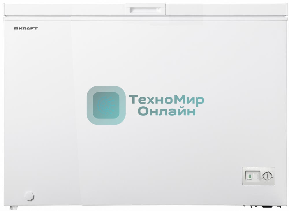 Морозильный ларь Kraft BD(W)-365QX, белый, 340л