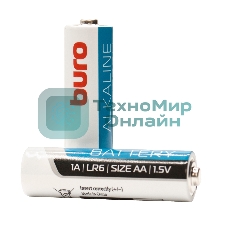 Батарея Buro Alkaline LR6 AA (2шт) блистер