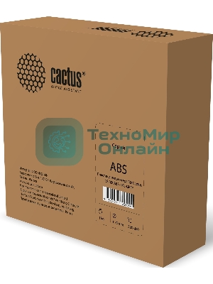 Пластик для принтера 3D Cactus CS-3D-ABS-1KG-GREY ABS d1.75мм 1кг 1цв.