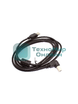 Кабель USB 2.0 на USB-B угол влево 3 м