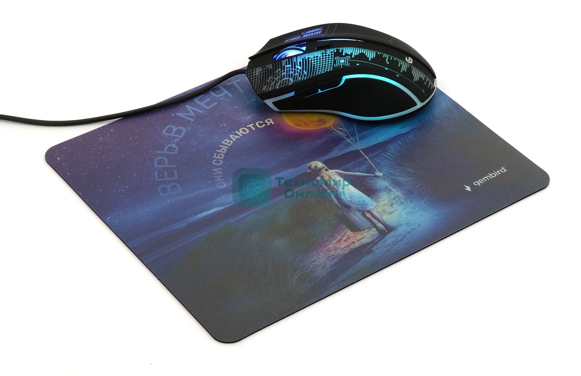 Коврик для мыши Gembird MP-ART54, 