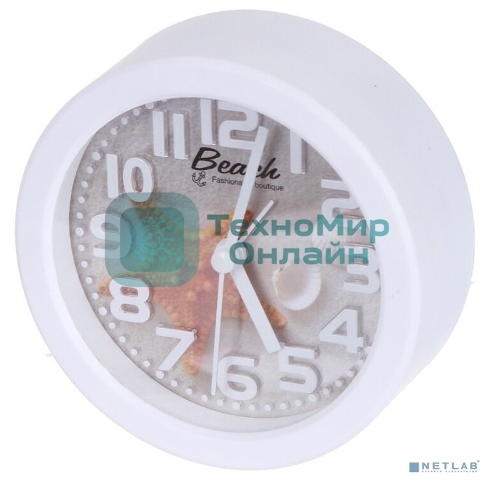 Часы-будильник Perfeo Quartz 