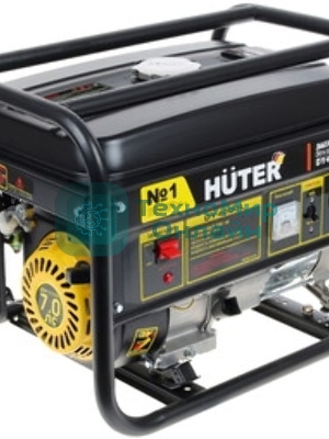Электрогенератор бензиновый Huter DY4000LX, 3.3 кВт, 68 дБ, 42.2 кг