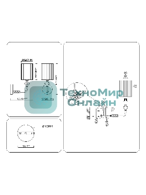 Настенный светильник Ambrella light LH71506 BS/FR латунь/белый матовый E14 max 40W 230*120*310