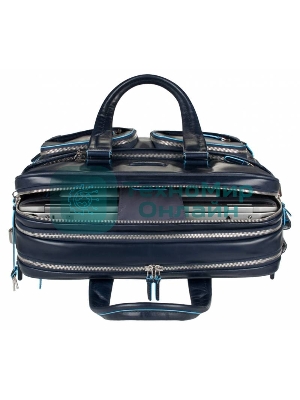 Сумка для ноутбука Piquadro Blue Square CA2765B2/BLU2 синий натур.кожа