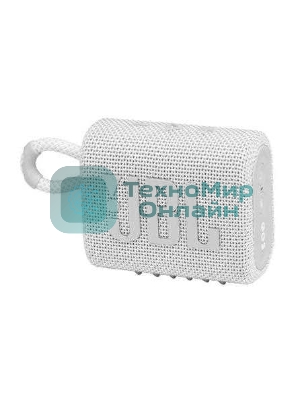 Портативная акустика JBL GO 3, белый