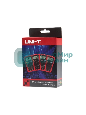 Портативный мультиметр UNI-T UT33C+
