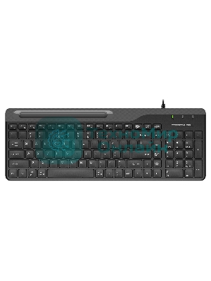 Клавиатура проводная A4Tech Fstyler FK25, USB, черный/серый